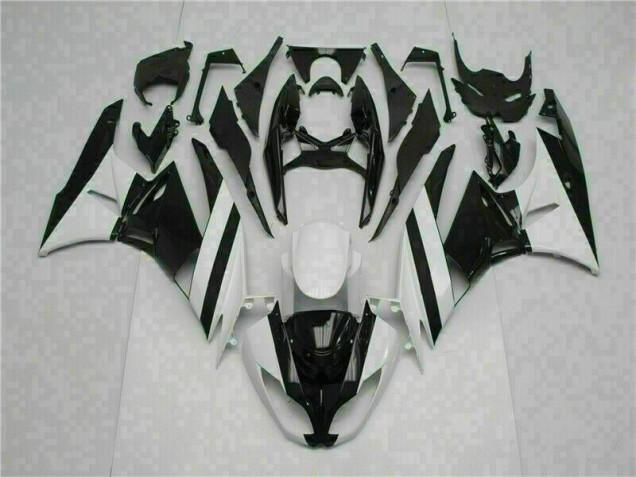 Buy 2009-2012 White Black Kawasaki ZX6R Motorcycle Replacement Fairings