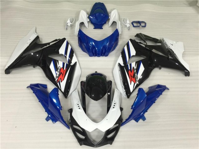 Buy 2009-2016 White Blue Black Suzuki GSXR1000 Motorbike Fairings