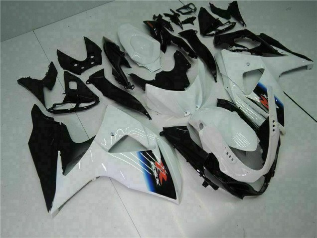 Buy 2009-2016 White Black Suzuki GSXR1000 Motor Bike Fairings