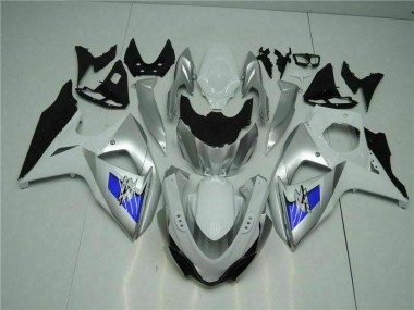 Buy 2009-2016 Silver White Suzuki GSXR1000 Motorcycle Bodywork