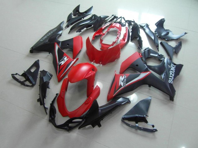 Buy 2009-2016 Matte Red Black Suzuki GSXR 1000 K9 Motorbike Fairing