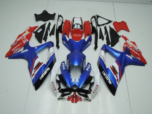 Buy 2009-2016 Blue and Red Suzuki GSXR 1000 K9 Motorbike Fairing