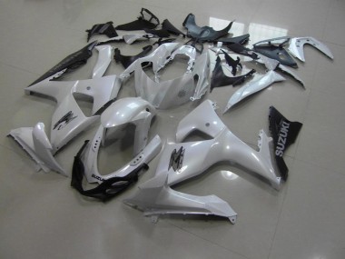 Buy 2009-2016 Pearl White and Black Suzuki GSXR 1000 K9 Motorbike Fairings