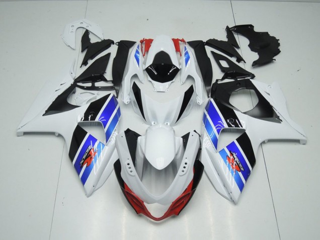 Buy 2009-2016 White Blue Black Suzuki GSXR 1000 K9 Bike Fairing