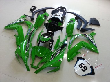 Buy 2011-2015 Green Kawasaki ZX10R Moto Fairings
