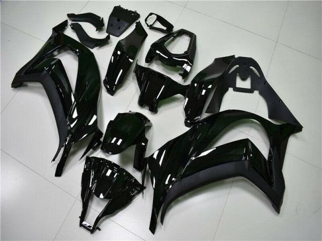 Buy 2011-2015 Glossy Black Kawasaki ZX10R Moto Fairings