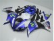 Buy 2012-2014 Blue White Black Yamaha YZF R1 Motorcycle Replacement Fairings