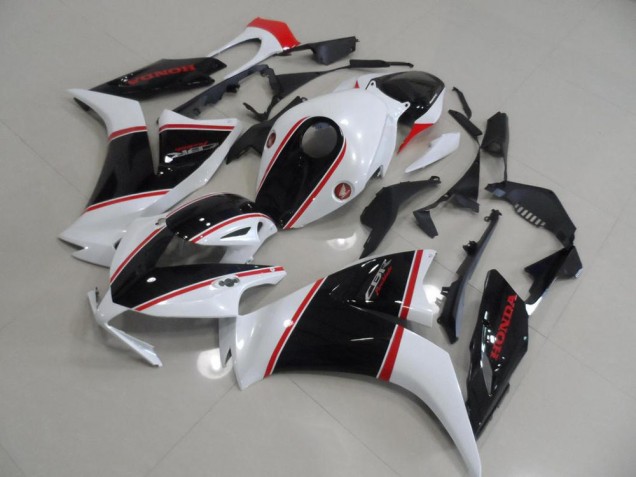 Buy 2012-2016 Black and White and Red Stripe Honda CBR1000RR Motorcylce Fairings