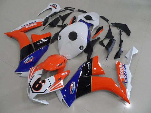 Buy 2012-2016 Orange White TT Legend Honda CBR1000RR Motorcylce Fairings