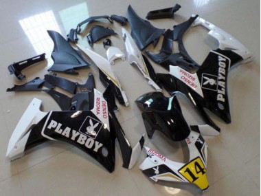 Buy 2013-2015 Black Playboy 14 Honda CBR500RR Motorbike Fairing