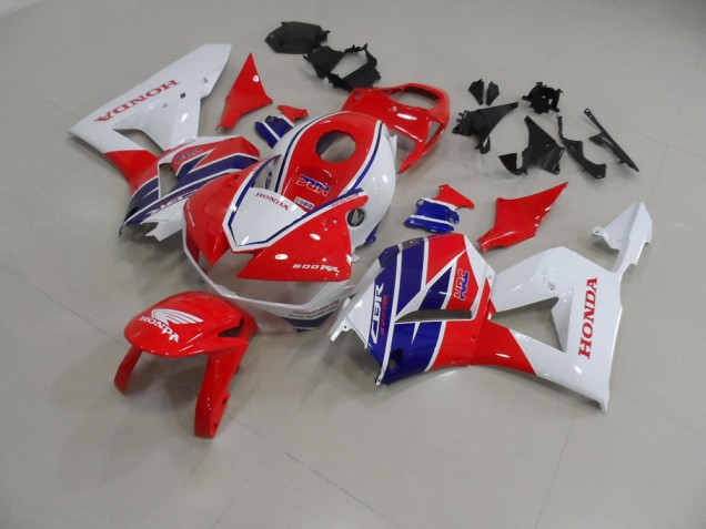 Buy 2013-2021 Red White Blue HRC Honda CBR600RR Moto Fairings