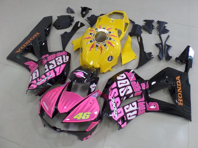 Buy 2013-2021 Yellow Pink Rossi Honda CBR600RR Motorbike Fairing