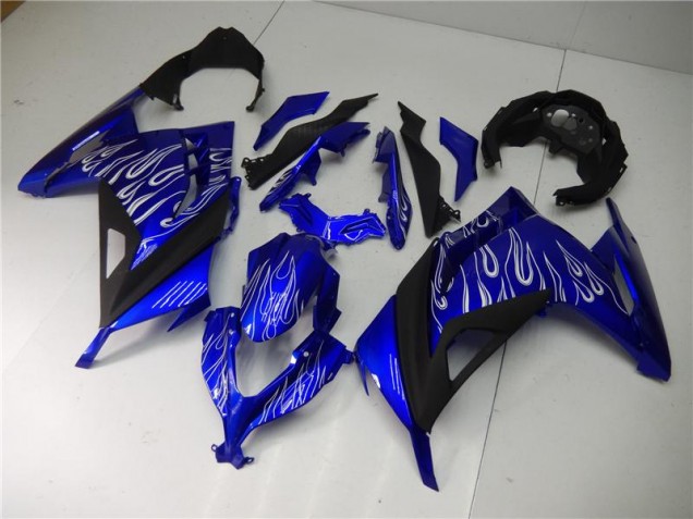 Buy 2013-2016 Blue White Black Kawasaki EX300 Bike Fairing