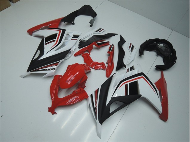 Buy 2013-2016 Red White Black Kawasaki EX300 Motorbike Fairing