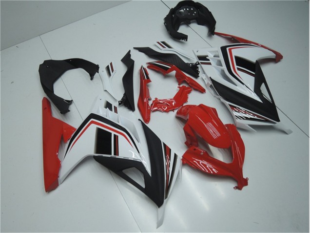 Buy 2013-2016 Red White Black Kawasaki EX300 Motorbike Fairing