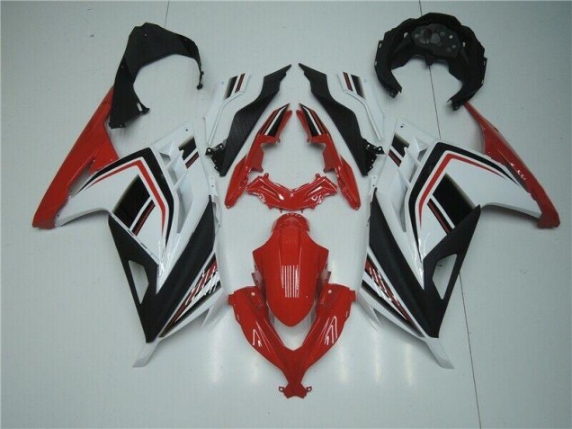 Buy 2013-2016 Red White Black Kawasaki EX300 Motorbike Fairing