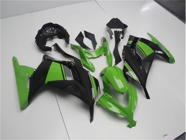 Buy 2013-2016 Green Black Kawasaki EX300 Motor Bike Fairings