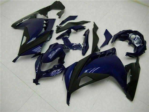 Buy 2013-2016 Blue Black Kawasaki EX300 Motorcycle Fairings Kits