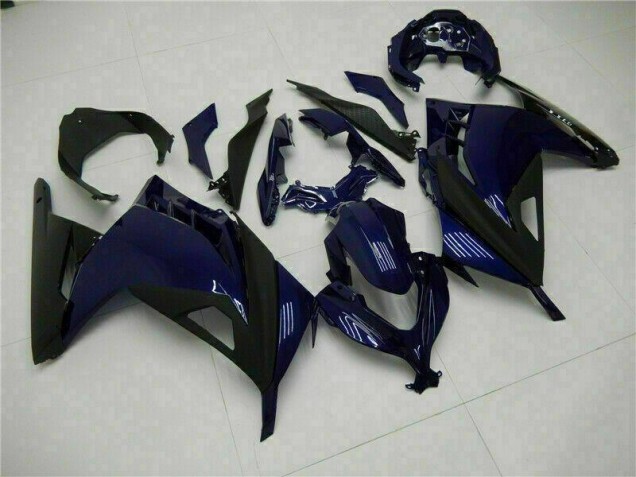 Buy 2013-2016 Blue Black Kawasaki EX300 Motorcycle Fairings Kits