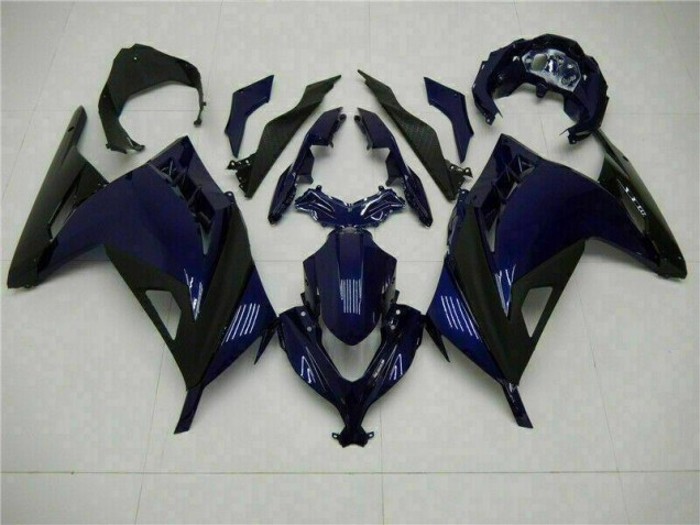 Buy 2013-2016 Blue Black Kawasaki EX300 Motorcycle Fairings Kits