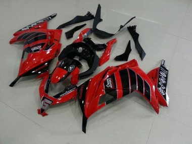 Buy 2013-2016 Red Black Airfore Kawasaki ZX300R Motorbike Fairings
