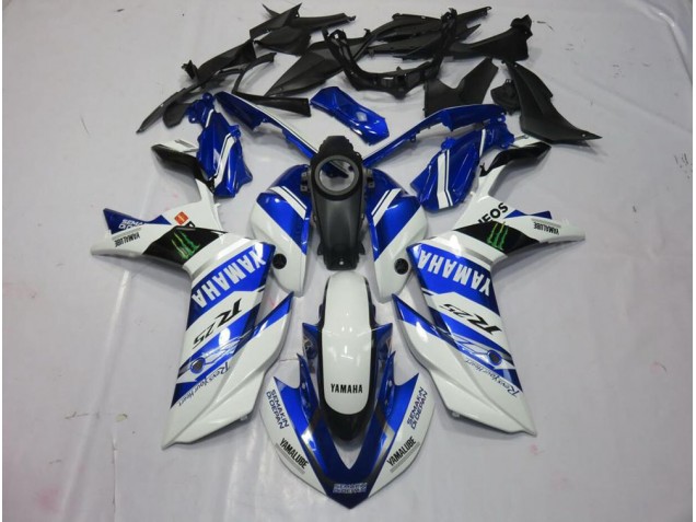 Buy 2015-2022 White Monster Yamaha YZF R3 Replacement Fairings