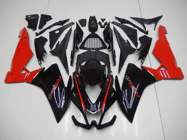 Buy 2009-2015 Black Red Aprilia RSV4 Moto Fairings