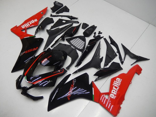 Buy 2009-2015 Black Red Aprilia RSV4 Motorcycle Replacement Fairings