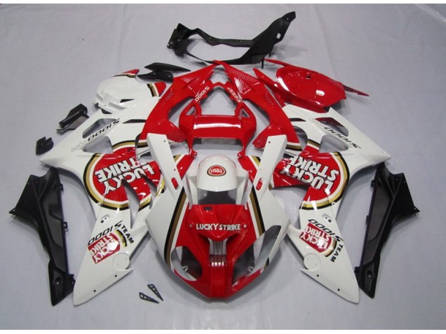 Buy 2009-2014 Red White Lucky Strike BMW S1000RR Motorbike Fairing