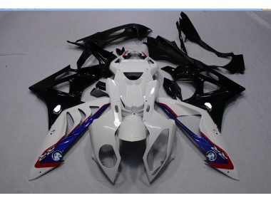 Buy 2009-2014 White Black Blue BMW S1000RR Motorcycle Fairing Kit