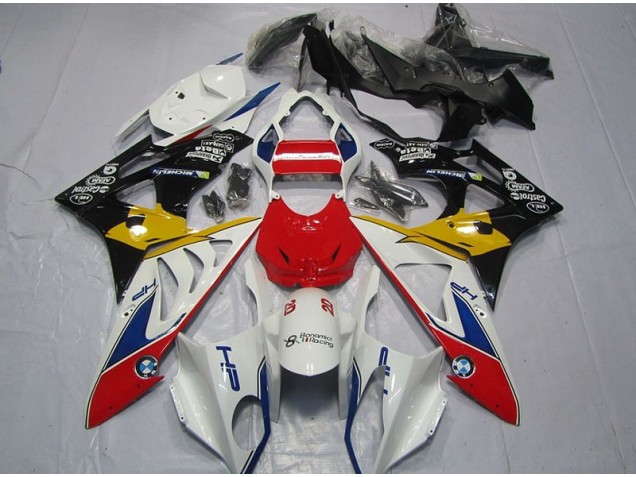 Buy 2009-2014 Red White Yellow BMW S1000RR Motorcycle Fairings Kits
