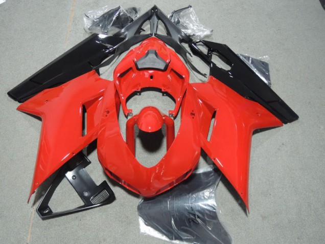 Buy 2007-2014 Red Black Ducati 1098 Motorcycle Fairing