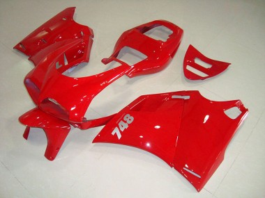 Buy 1993-2005 Red Ducati 748 916 996 996S Bike Fairing Kit