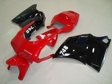 Buy 1993-2005 Red Black Ducati 748 916 996 996S Motorbike Fairing Kits