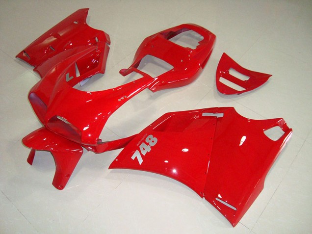 Buy 1993-2005 Red Ducati 748 916 996 996S Motorcycle Fairing Kit