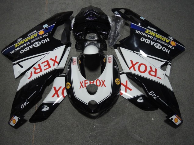 Buy 2005-2006 Black White Xerox Ducati 749 Motorcycle Replacement Fairings