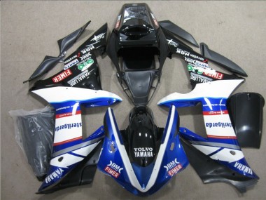 Buy 2004-2005 Black White Blue Sterilgarda Volvo Honda CBR1000RR Motorcycle Fairings Kit