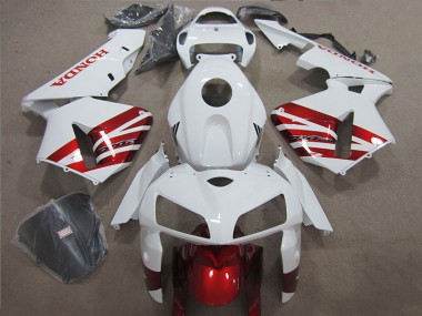 Buy 2004-2005 White Red Black Honda CBR1000RR Motor Bike Fairings