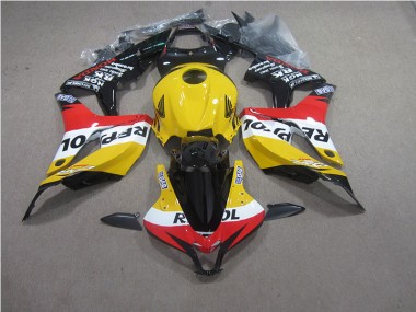 Buy 2004-2005 Yellow Repsol Honda CBR1000RR Bike Fairing Kit