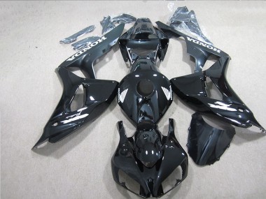 Buy 2006-2007 Black White Decal Honda CBR1000RR Motorcycle Fairing Kits