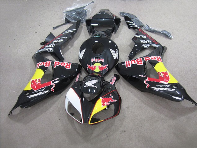 Buy 2006-2007 Black Red Bull Honda CBR1000RR Bike Fairings