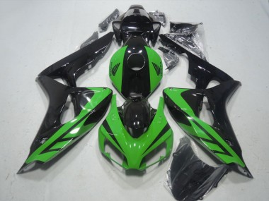 Buy 2006-2007 Black Green Honda CBR1000RR Motorcylce Fairings