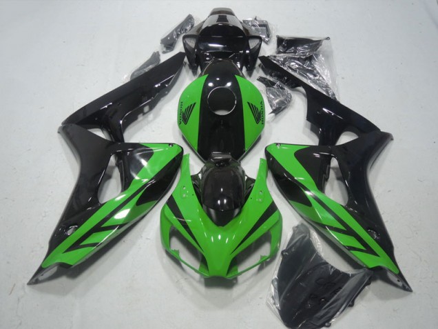 Buy 2006-2007 Black Green Honda CBR1000RR Motorcylce Fairings