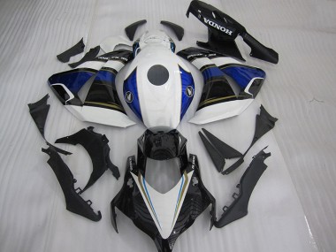 Buy 2008-2011 White Black Blue Honda CBR1000RR Bike Fairings