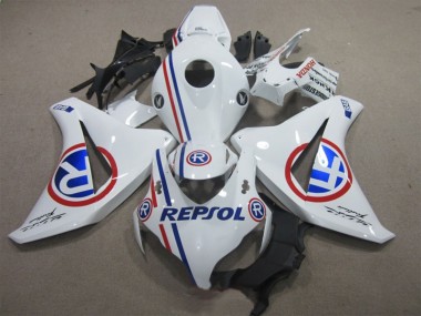 Buy 2008-2011 White Blue Repsol Honda CBR1000RR Motorbike Fairing