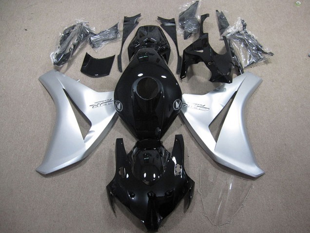 Buy 2008-2011 Black Silver Fireblade Honda CBR1000RR Motorbike Fairing Kits