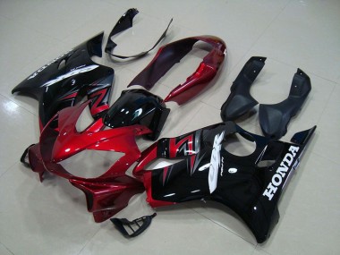 Buy 2004-2007 Black Red Honda CBR600 F4i Motorcycle Fairing Kit