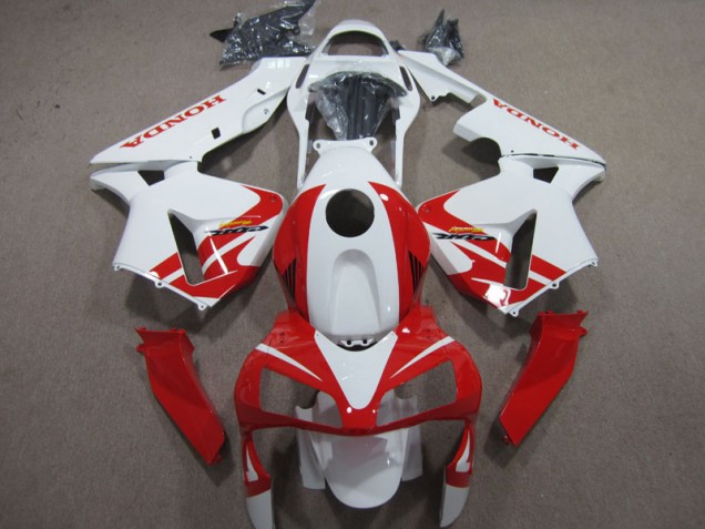 Buy 2003-2004 White Red Honda CBR600RR Motorcycle Fairing Kits