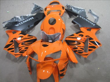 Buy 2005-2006 Orange Black Honda CBR600RR Motorbike Fairings