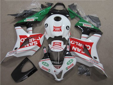 Buy 2007-2008 Red White San Carlo Honda CBR600RR Motorbike Fairing